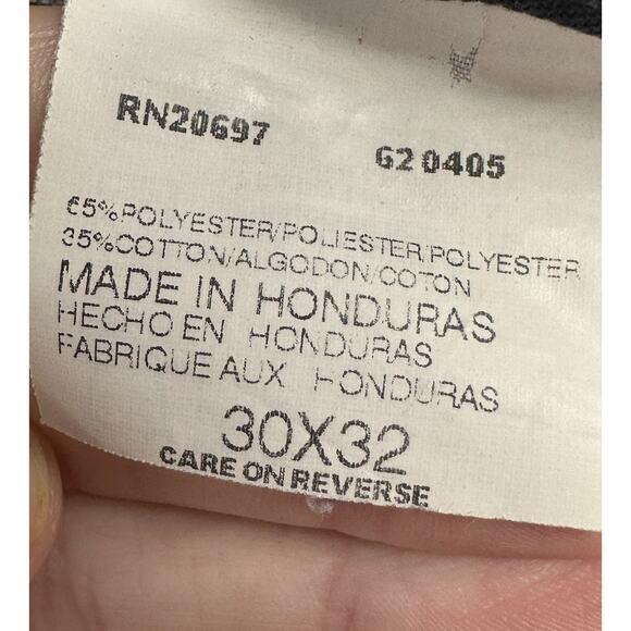 Genuine Dickies Mens Size 30 x 32 Work Pants Carpenter Gray Canvas Utility - Picture 3 of 7